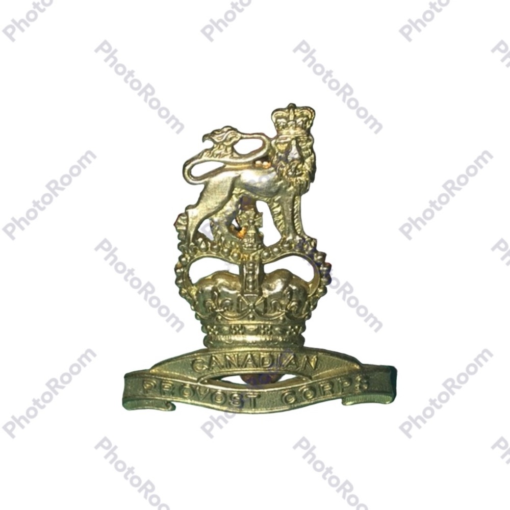 VINTAGE | Canadian Provost Corps Cap Badge